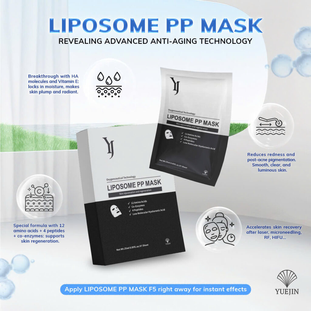 Liposome PP skin cell regeneration black mask